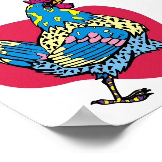 ロッおもしろいスター ポスター (角)