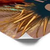 ロッおもしろいスター"Not Today Clucker"ファームライフアート ポスター (コーナー)