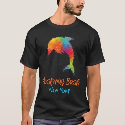 ロッカウェイビーチニューヨークスーベリー Tシャツ (正面)