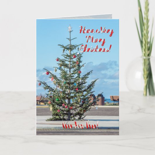 ロッカウェイビーチ、または – 非常に陽気なクリスマスを持っている シーズンカード (正面)