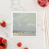 ロッカウェイビーチ（ニューヨーク）(by E.H. Potthast) スタンダードカクテルナプキン (インサイチュ)