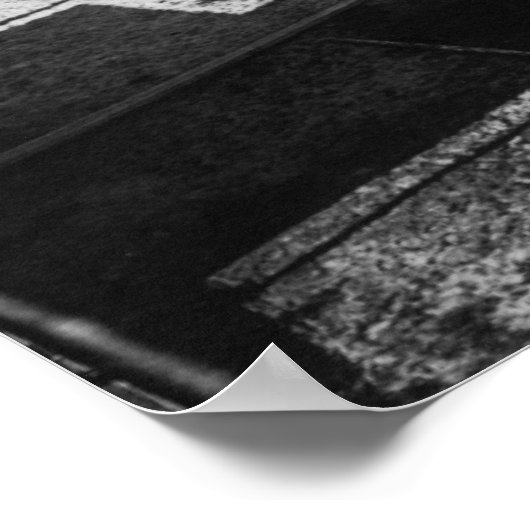 ロッカウェイ、オレゴンビーチ、メイン通り写真 ポスター (角)