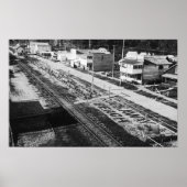 ロッカウェイ、オレゴンビーチ、メイン通り写真 ポスター (正面)