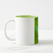 ロッカトリン・スコットランド旅行ポスター ツートーンマグカップ (左)