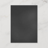 ロッカバイ ベイビー シャワー おむつくじ カード (裏面)