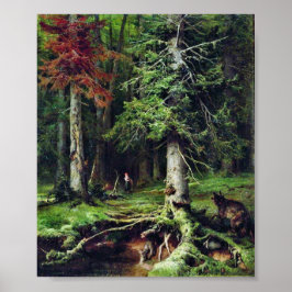 ロッカメッセンリトルレッドライディングフードグリムフェアヤール ポスター