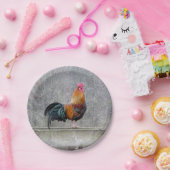 ロッカラフルスター紙プレート ペーパープレート (パーティー)