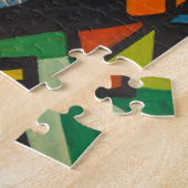 ロッカーに乗った娘 | Henry Lyman Saien ジグソーパズル (側面)