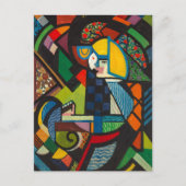 ロッカーに乗った娘 | Henry Lyman Saien ポストカード (正面)