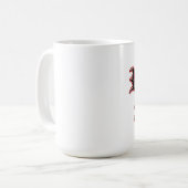 ロッカーのお母さんのマグ コーヒーマグカップ (正面左)