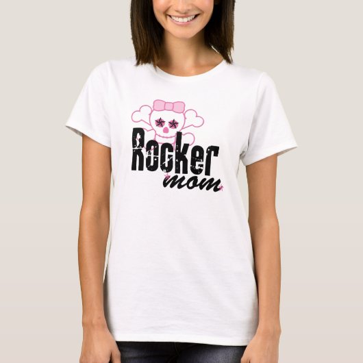ロッカーのお母さん Tシャツ (正面)
