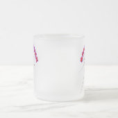 ロッカーのひよこのマグ フロストグラスマグカップ (中央)