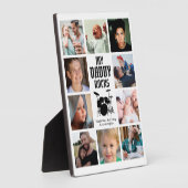 ロッカーの父親 My Daddy Rocksの写真 フォトプラーク (側面)