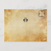 ロッカーは日付を保存 – スカル&クロスボーン 案内ポストカード (裏面)