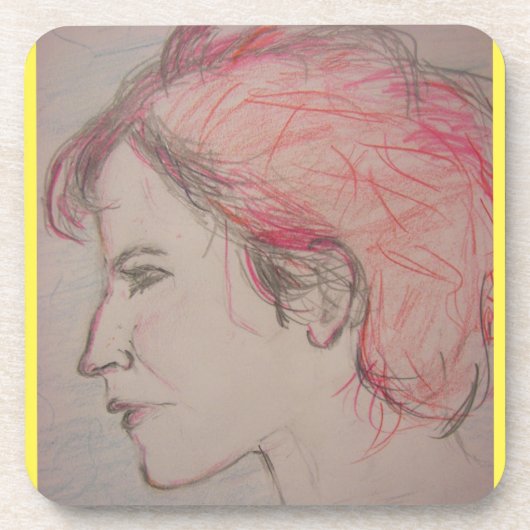 ロッカーガール コースター (正面)