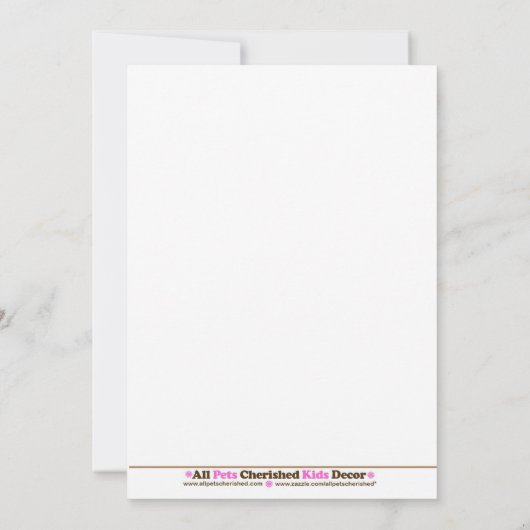 ロッカーギターヒーロー誕生日パーティーの招待状 招待状 (裏面)