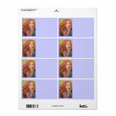 ロッカークールガール ラベル (フルシート)