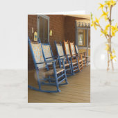 ロッカーズイン・アロー – Martha's Vineyard カード (黄色い花)