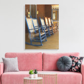 ロッカーズイン・アロー – Martha's Vineyard キャンバスプリント (インサイチュ (リビング))