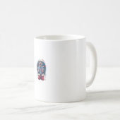 ロッカードラムラブラドールリトリエバードッグドラマー コーヒーマグカップ (正面右)