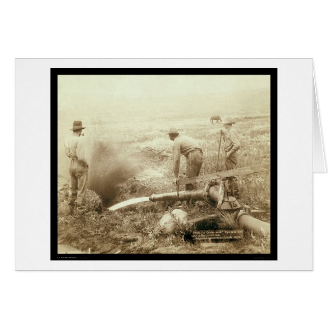 ロッカービルSD 1889の金ゴールド用の油圧マイニング (正面横)