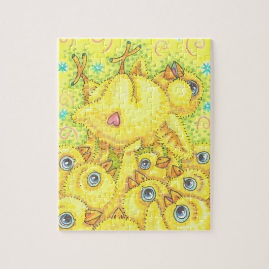 ロッカーベビーシック、春モッシュピットパズル ジグソーパズル (縦)