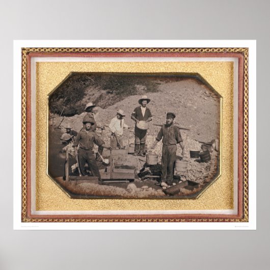 ロッカー付き6人の鉱夫、車輪のバローズ… (40046) ポスター (正面)