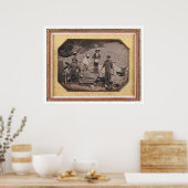 ロッカー付き6人の鉱夫、車輪のバローズ… (40046) ポスター (キッチン)