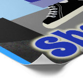 ロッカー17おもしろいデザインカバーアート声明ポスター ポスター (角)