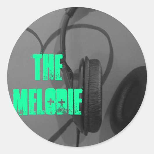 "ロッカー"シートO'ステッカー ラウンドシール (正面)