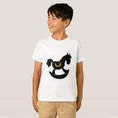 ロッカー, ロッキングホース, 自然 Tシャツ (正面フル)