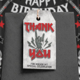 ロッカー – ロックをテーマにしたメッセージカード ギフトタグ