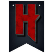 ロッカー – ロックスター – ロックンロールバナー バンティングフラッグ (第2の旗)