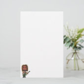 ロッカ忘れー 便箋 (スタンド正面)