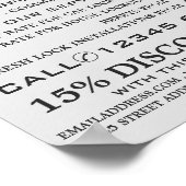 ロッキモダンスミスのパドロ広告ック ポスター (角)