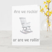 ロッキンとは、お互いの誕生日? カード (黄色い花)