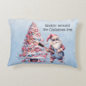 ロッキンのまわりに・ザ・クリスマスツリー アクセントクッション (裏面)