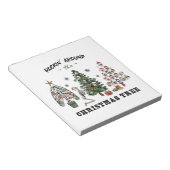 ロッキンのまわりに・ザ・クリスマスツリー ノートパッド (アングル)