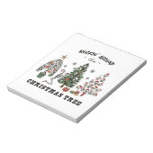 ロッキンのまわりに・ザ・クリスマスツリー ノートパッド (回転)