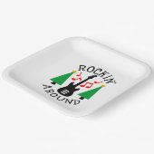 ロッキンのまわりに・ザ・クリスマスツリー ペーパープレート (傾斜あり)