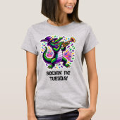 ロッキンの脂肪火曜日 Tシャツ (正面)