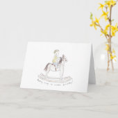 ロッキンの誕生日 カード (黄色い花)