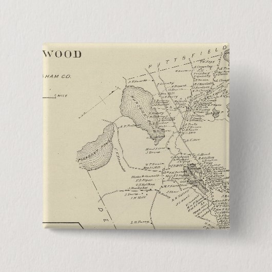 ロッキンガム社ノースウッド 缶バッジ (正面)