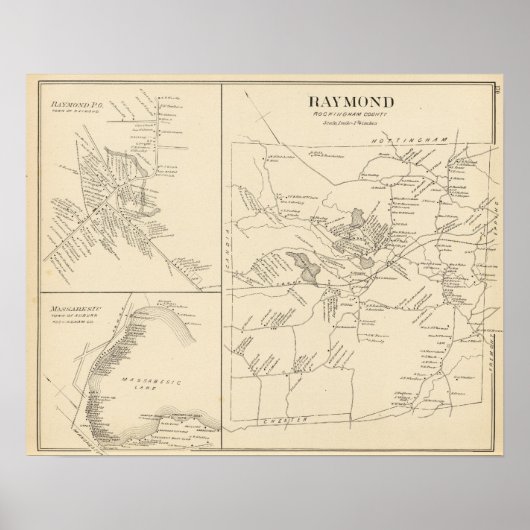 ロッキンガム郡レイモンド ポスター (正面)