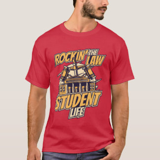 ロッキングへ ロースクール 生徒 生活 法学生 学生 男子 Tシャツ