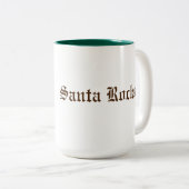 ロッキングクリスマスコーヒーマグ ツートーンマグカップ (正面右)