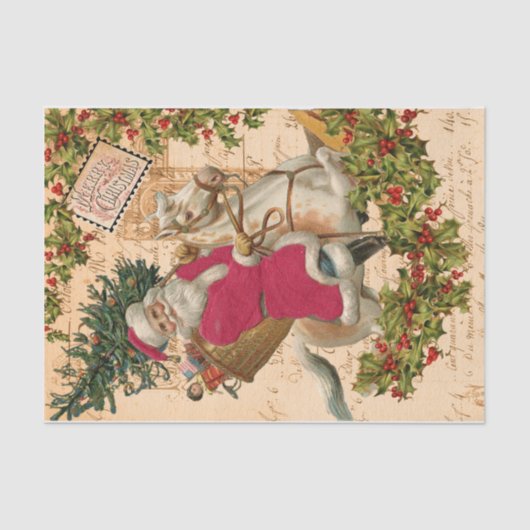 ロッキングサンタ 薄葉紙 (正面)