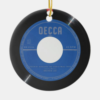 ロッキングザのまわりにクリスマスツリークリスマスオーナメント セラミックオーナメント