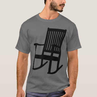 ロッキングチェアの女の子 Tシャツ