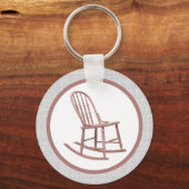 ロッキングチェアキーチェーン キーホルダー (正面)